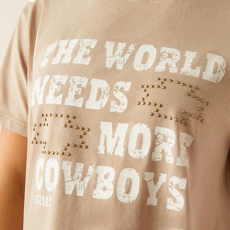 The World Needs More Cowboys Boyfriend Tee Tee by Ariat (1)