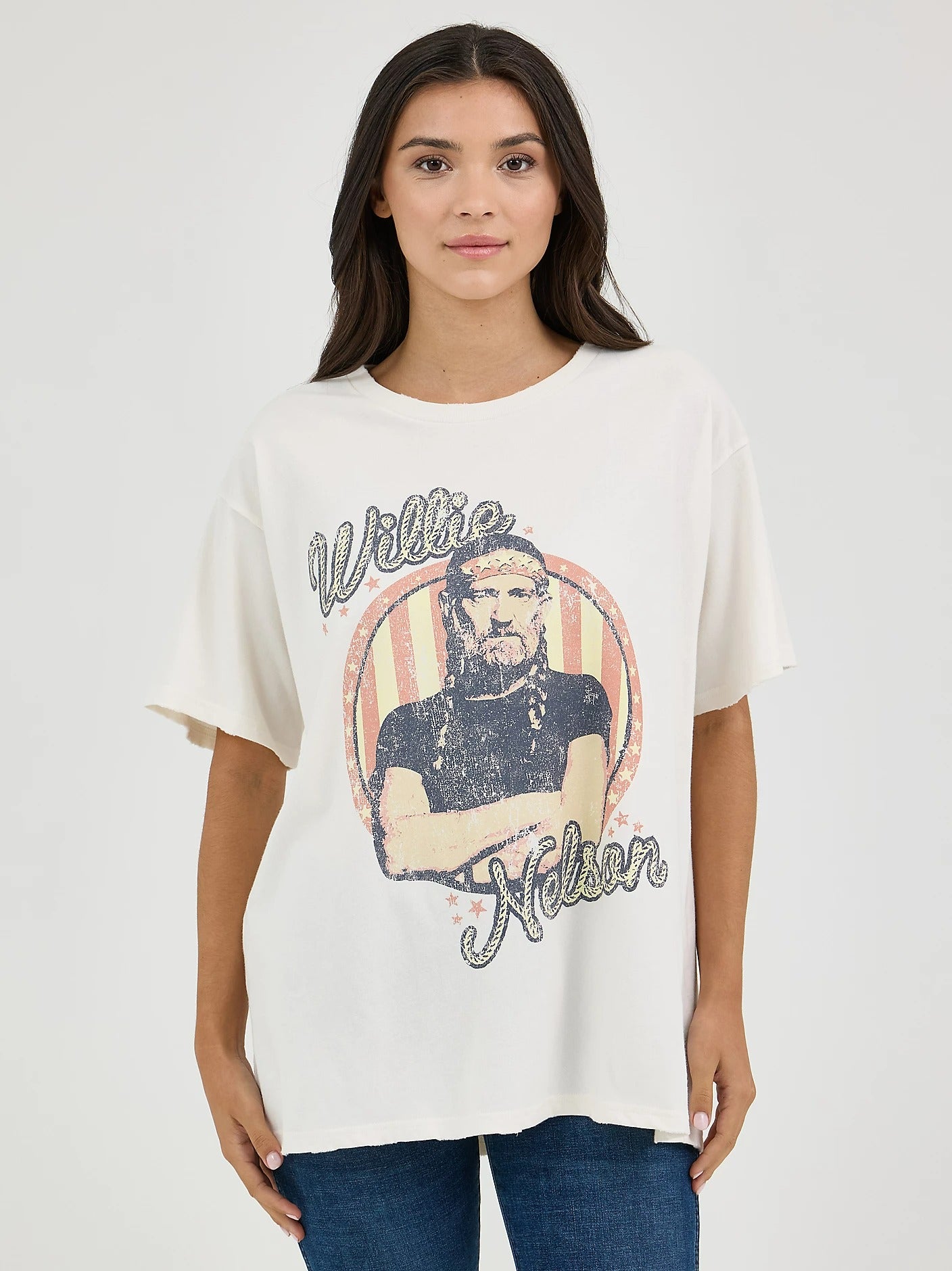 Willy Nelson Oversized Tee by Wrangler