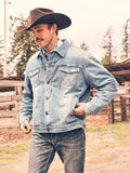 Lined Rodeo Night Men's Denim Jacket by Wrangler