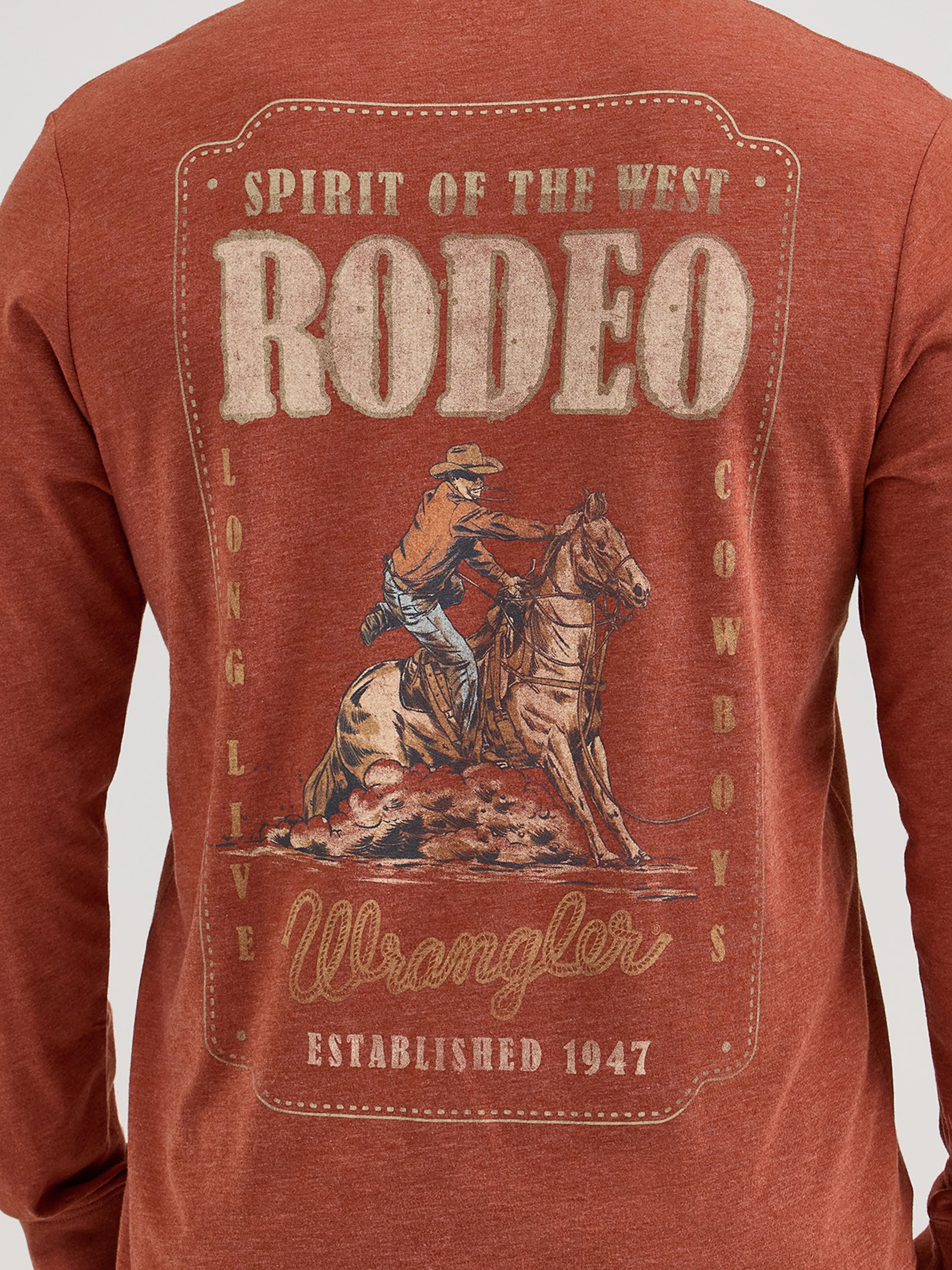 Spirit Of The West Long Sleeve Tee by Wrangler