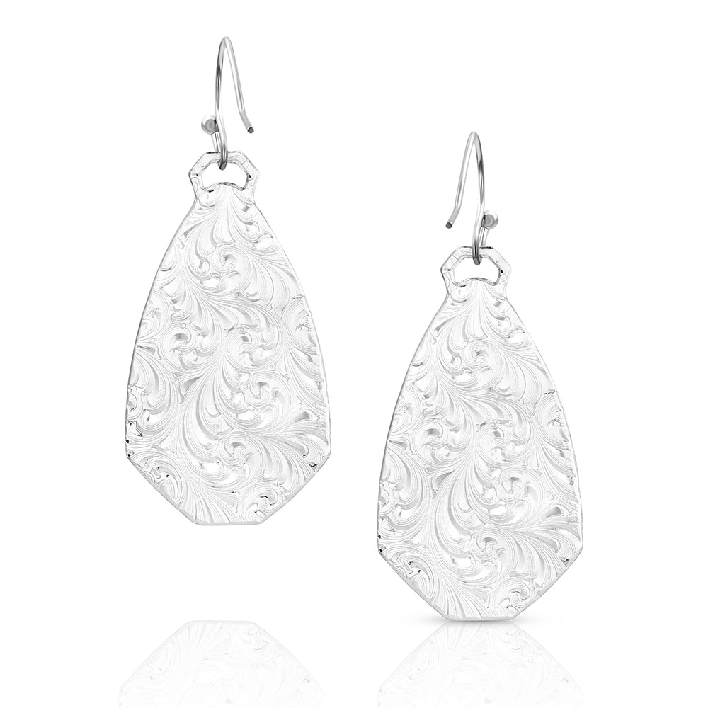 Saguaro Blossom Earrings by Montana Silversmiths