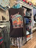 Cowgirl Canyon Fringe Tank Top by Rock & Roll Denim