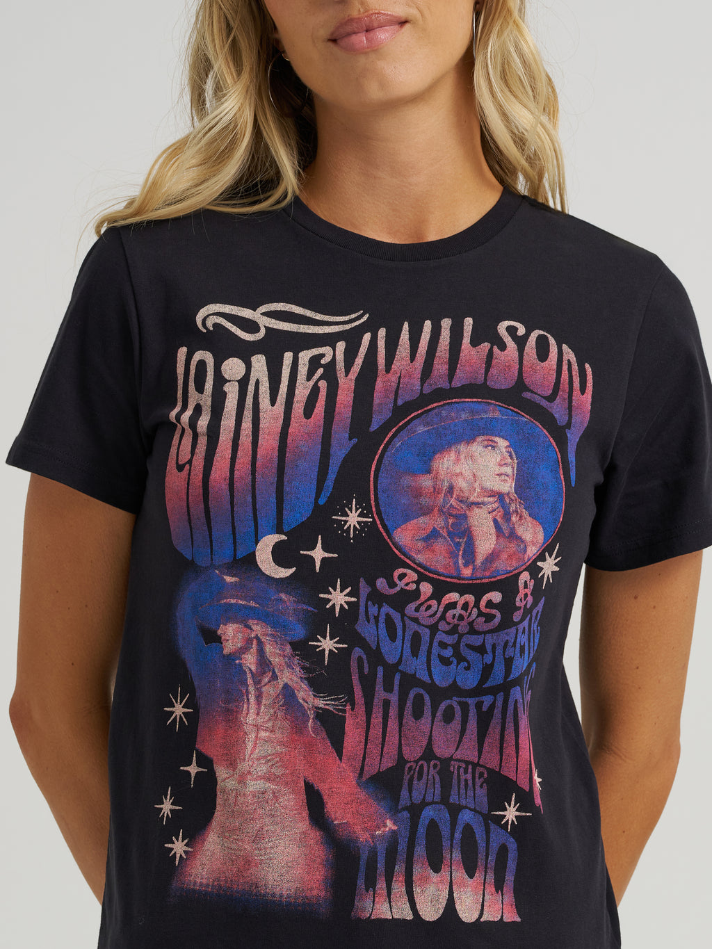 Shootin' for the Moon Tee  - Wrangler x Lainey Wilson