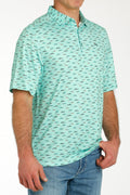 The Gone Fishin' Arenaflex Polo Shirt by Cinch