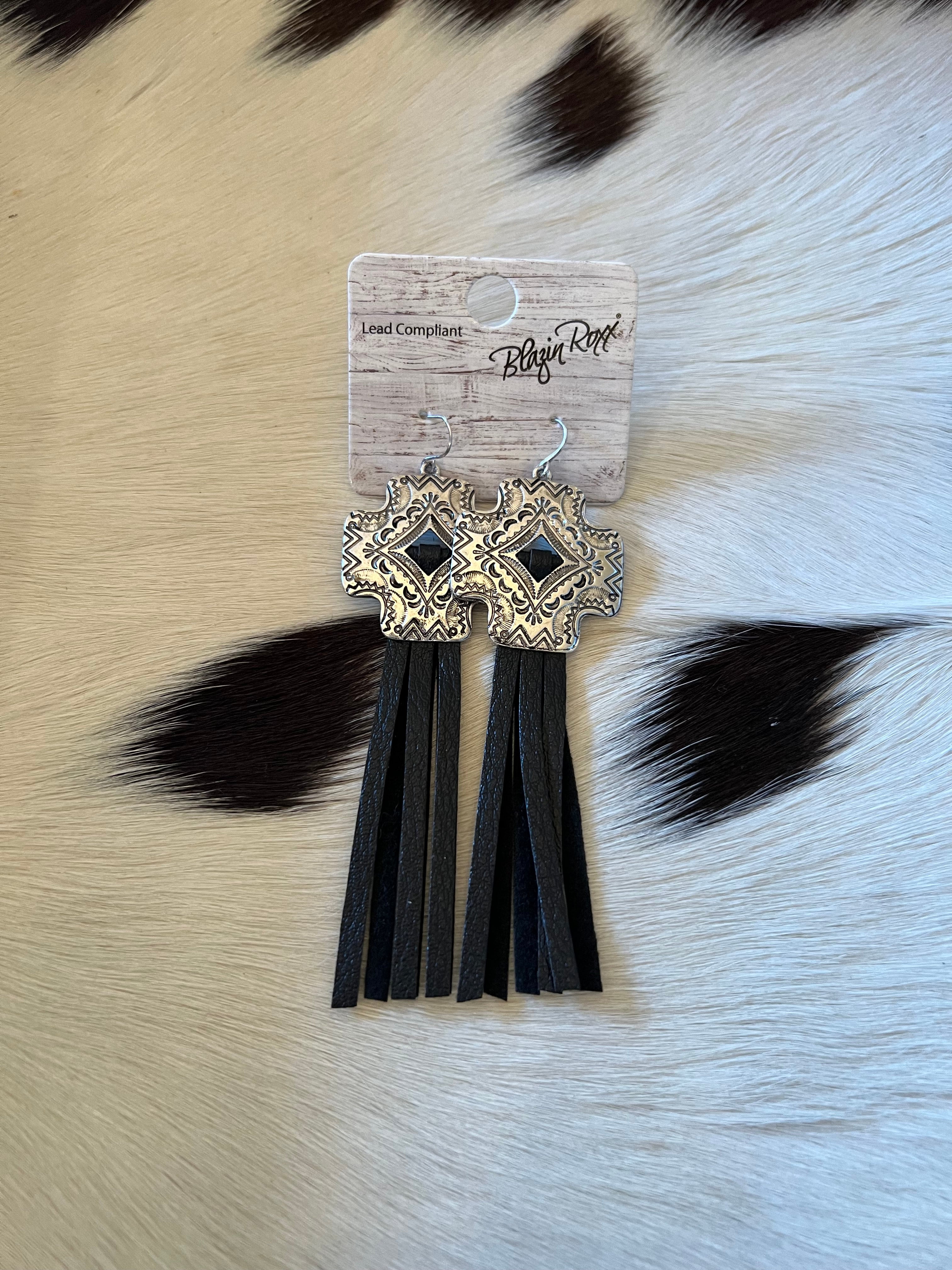 The Sedona Cross Earrings
