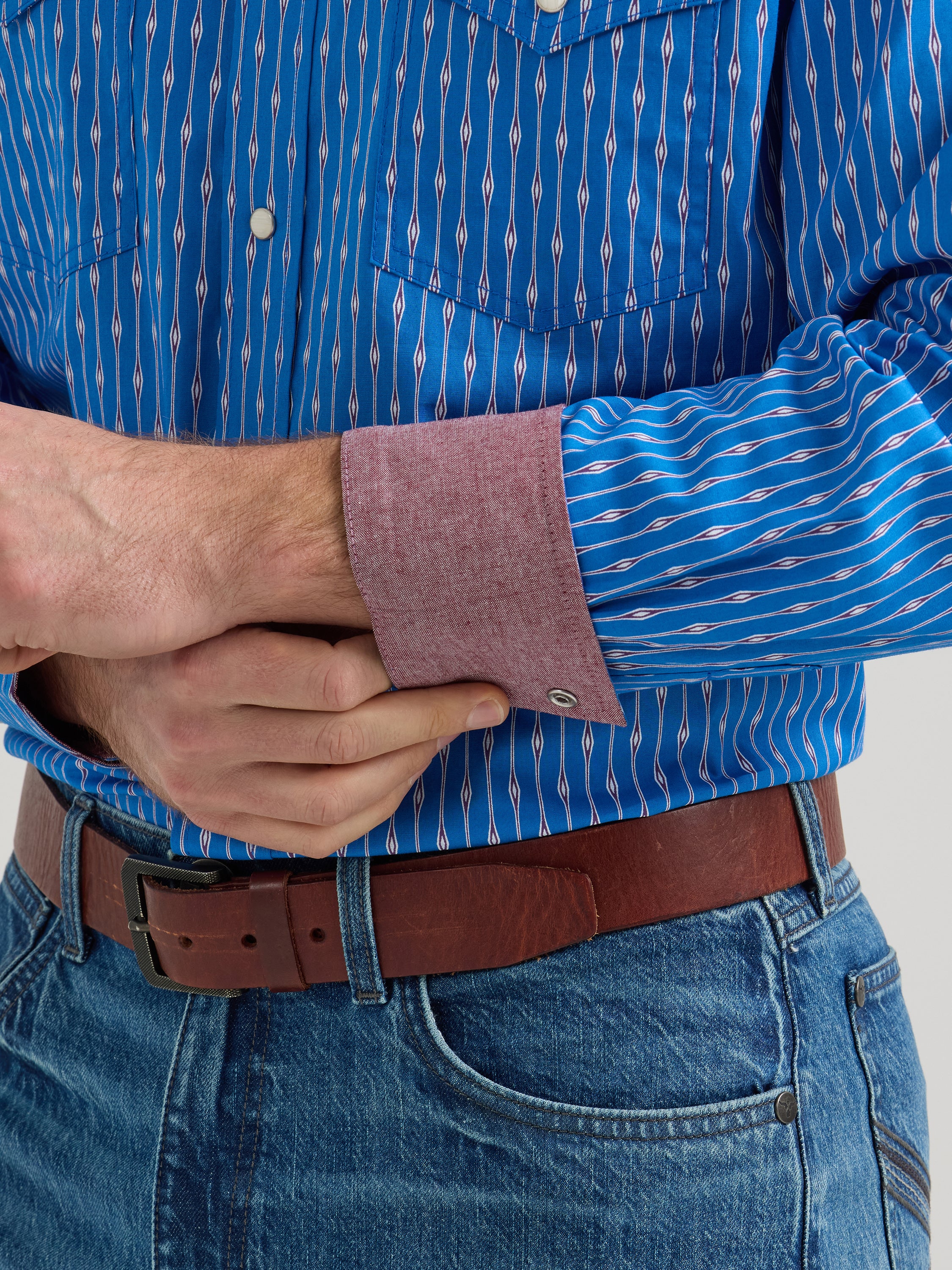 The Jesse James Pearl Snap George Strait Collection Shirt by Wrangler