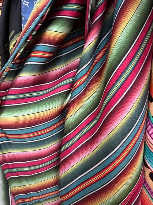 Desert Serape 100% Silk Wild Rag