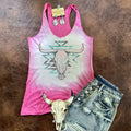 Pretty & Punchy Pink Tank Top
