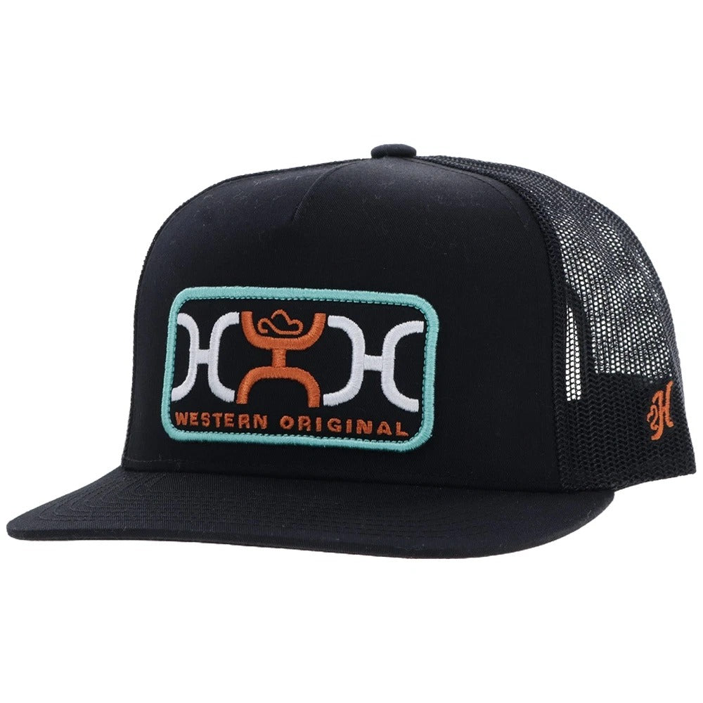 The Loop Hat by Hooey - Turquoise/Orange