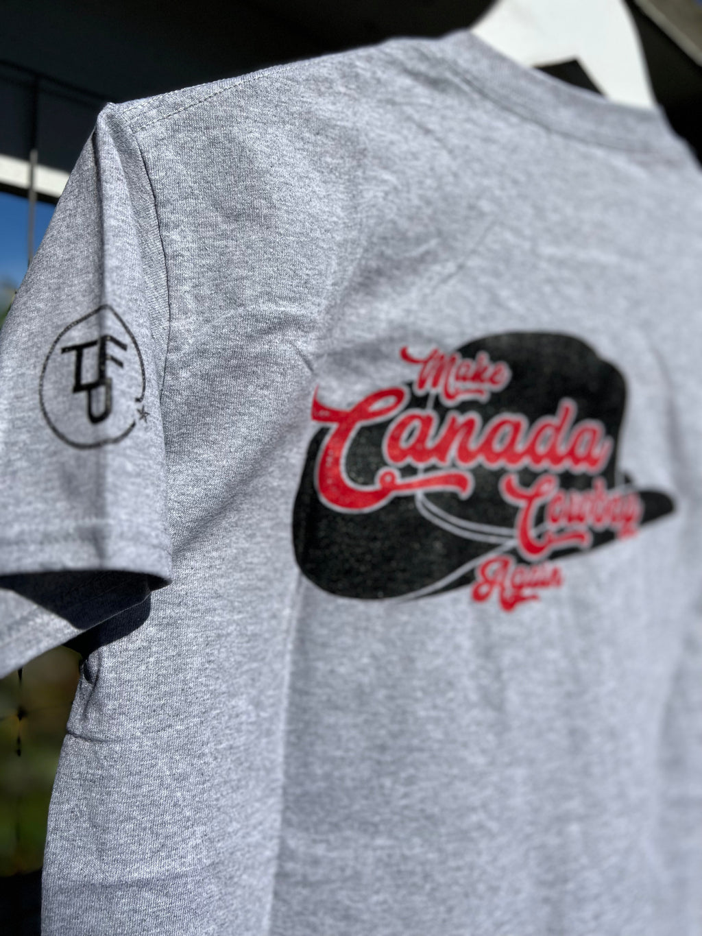 The Make Canada Cowboy Again Pocket Tee by TFP