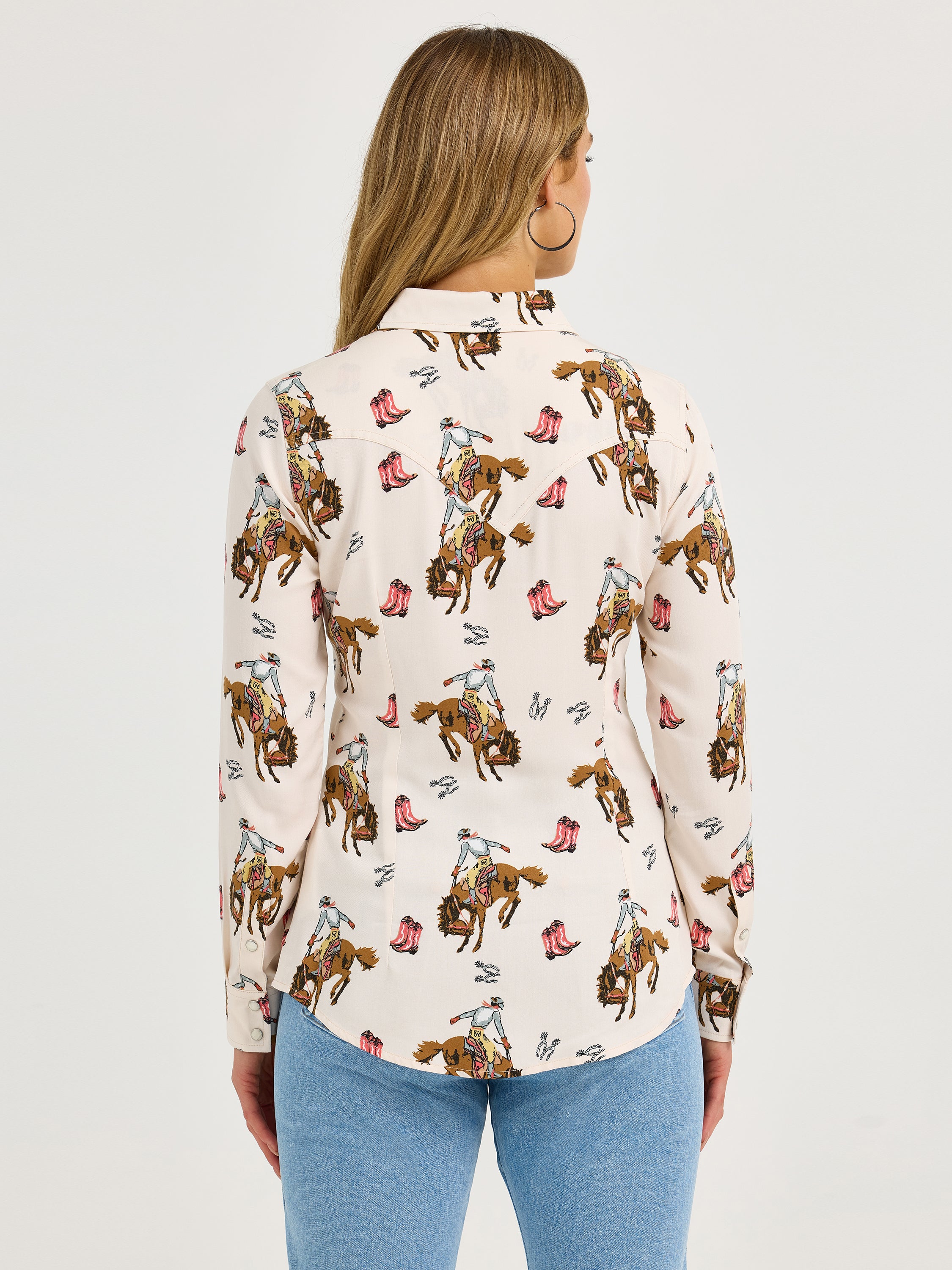 The Buckin' Bronc Pearl Snap by Wrangler