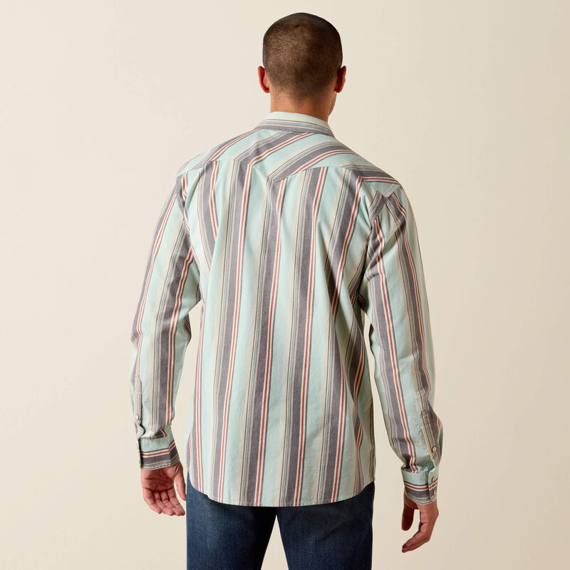 The All Walk, No Talk Men's Pearl Snap Shirt by Ariat