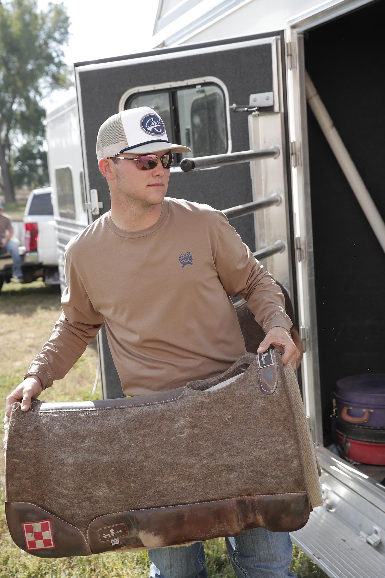 The Grande Prairie Long Sleeve Tee by Cinch