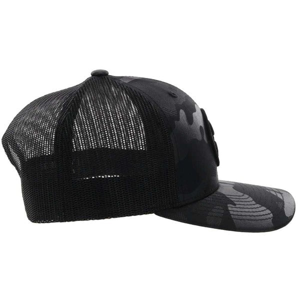 Gangsta Hat by Hooey in Grey/Black Aztec