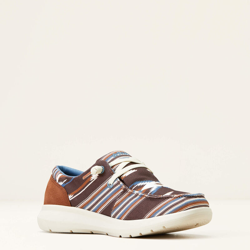 The Chocolate Aztec Hilo Shoes by Ariat