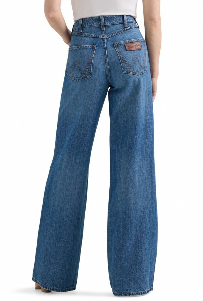 The Brandy Bailey High Rise Wide Leg Jeans by Wrangler