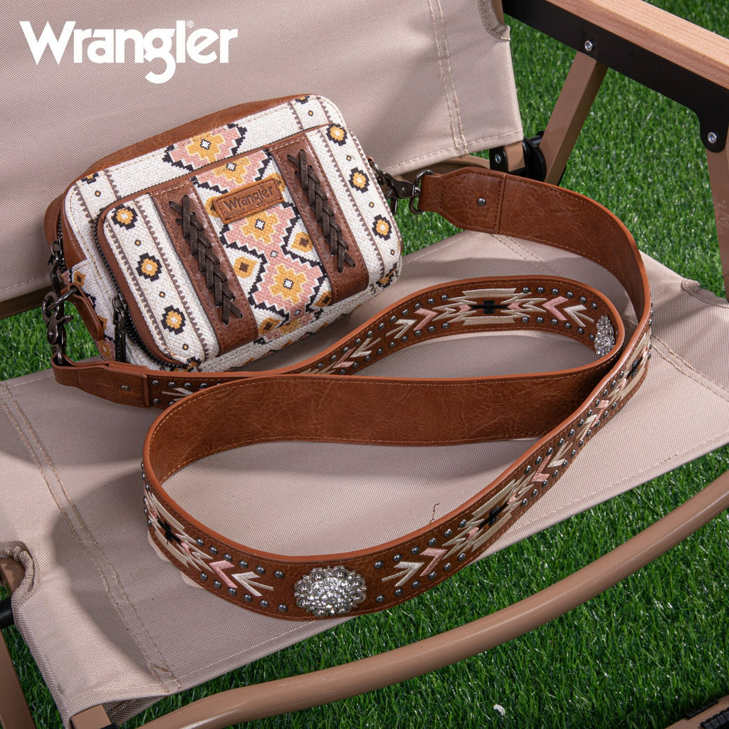 The All Rounder Aztec Crossbody by Wrangler