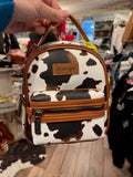 The Dairy Delight Mini Backpack - Brown