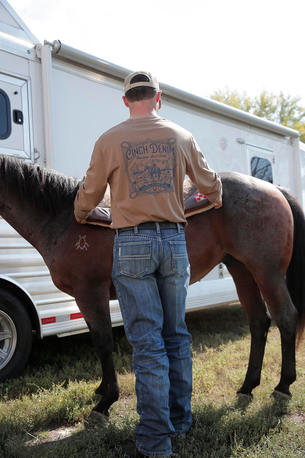 The Grande Prairie Long Sleeve Tee by Cinch