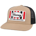Throw Back Hat by Hooey in Tan/Black