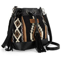 The Carlene Crossbody Bag by Wrangler in Black
