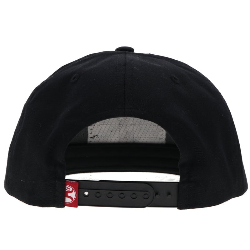 John Wayne Cattle Co. Old School Hat by Hooey Black/Red