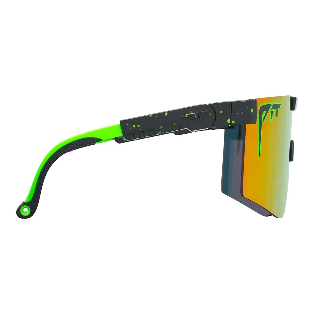 The Original 2.0 Monster Bull HDPV Polarized Orange Sunglasses by Pit Viper - Wide