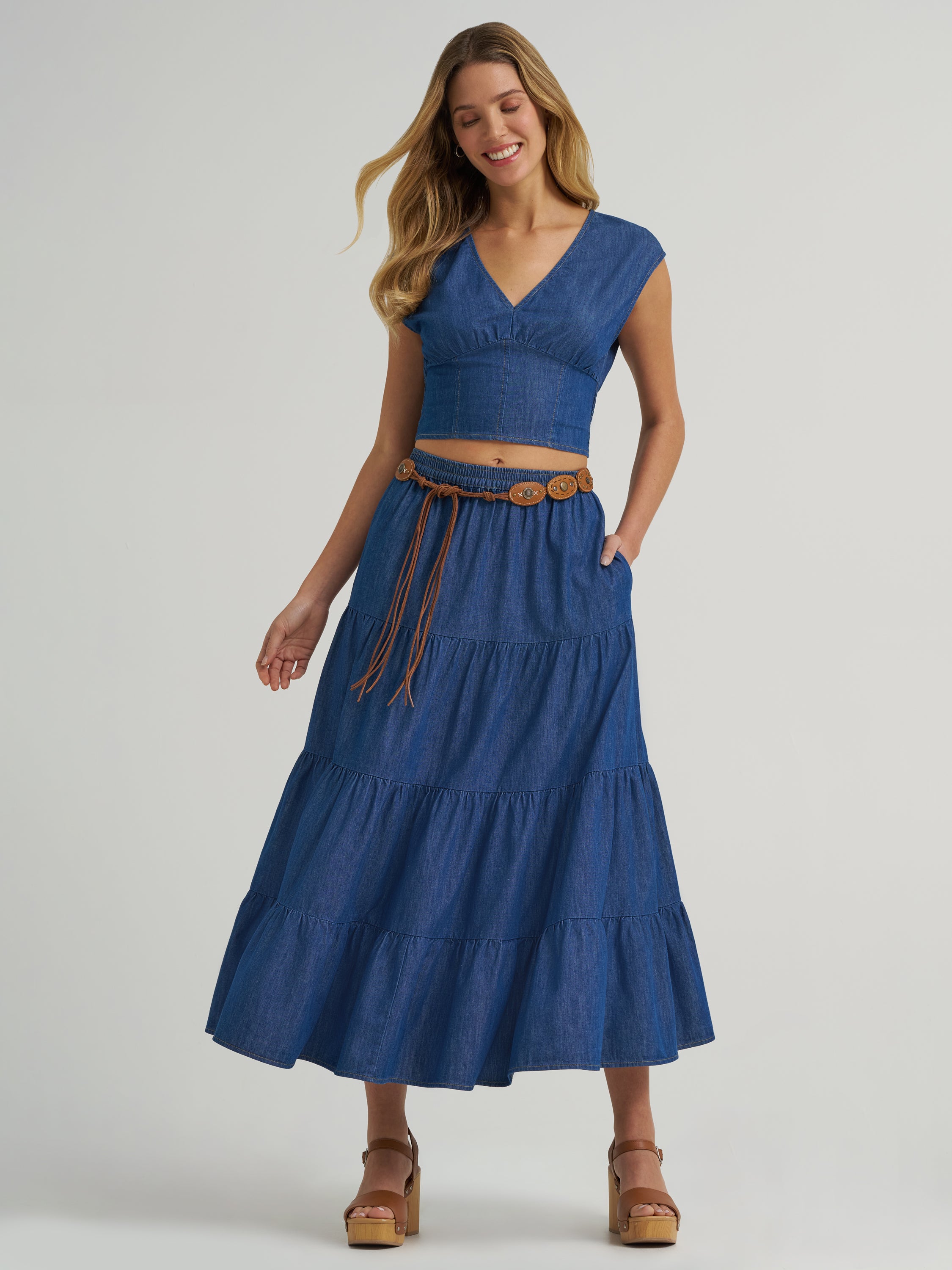 The Magnolia Skirt by Wrangler Retro
