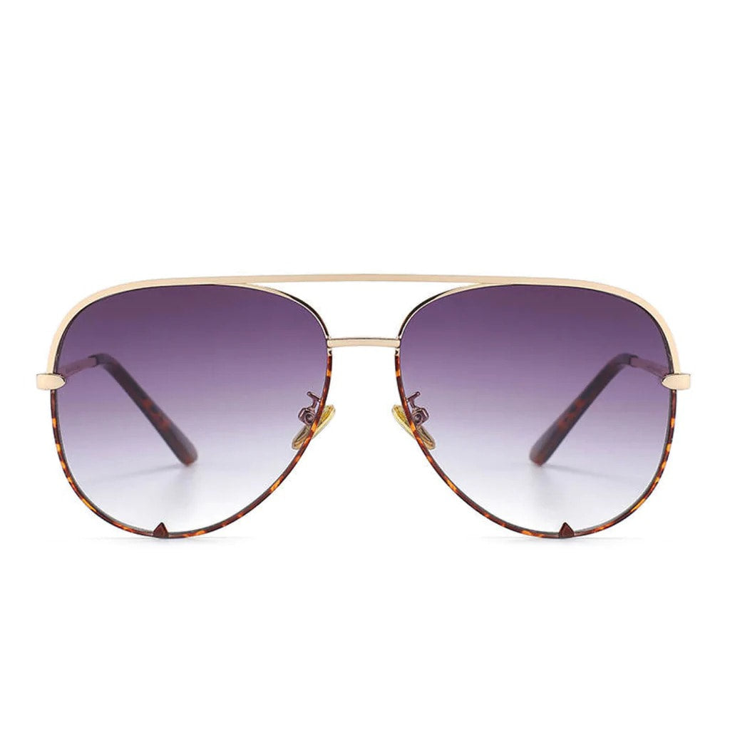 Hollywood Sunglasses in Gradient Grey by American Bonfire