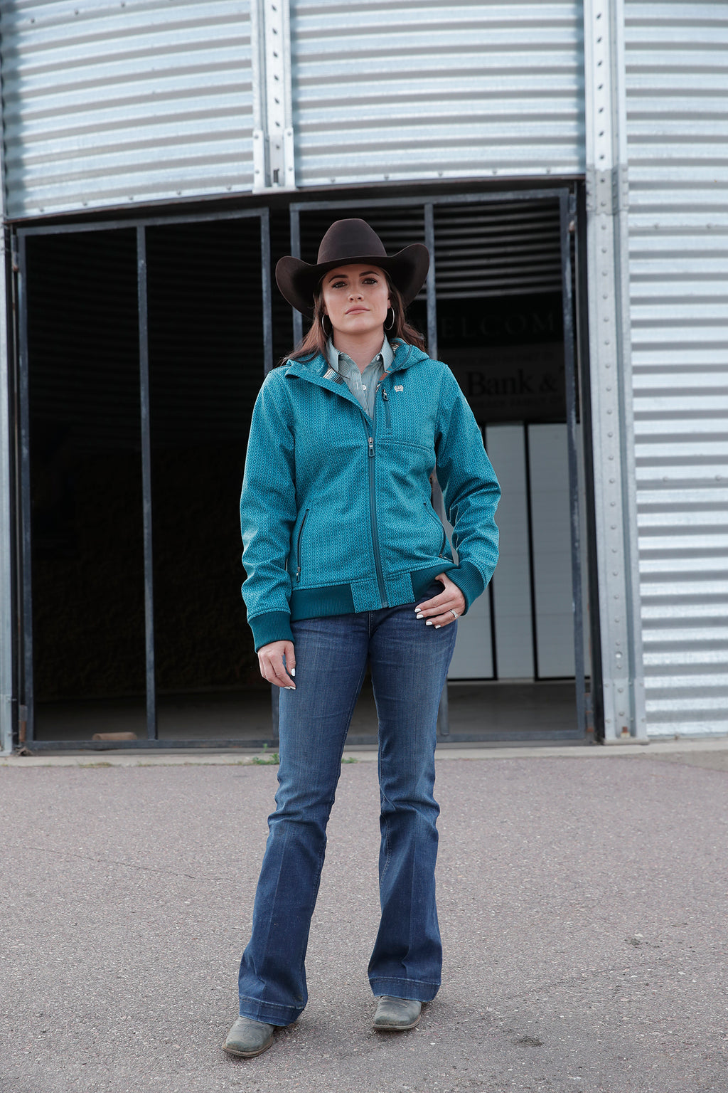 The Women's Lethbridge Bonded Hooded Jacket by Cinch