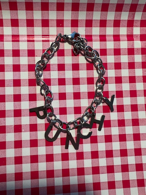 Punchy Alphabet Bracelet