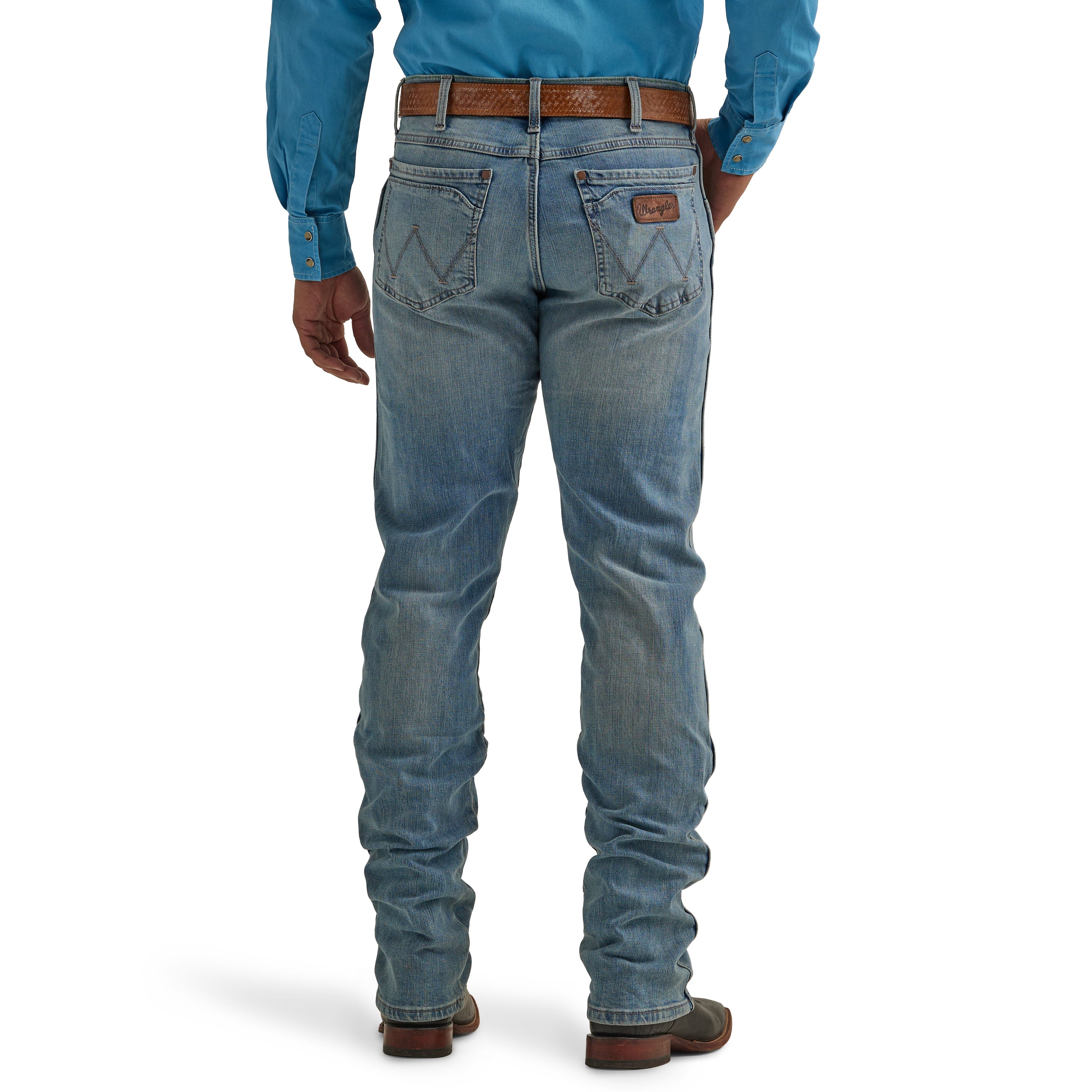 Jacksboro Slim Straight Cut Jeans by Wrangler