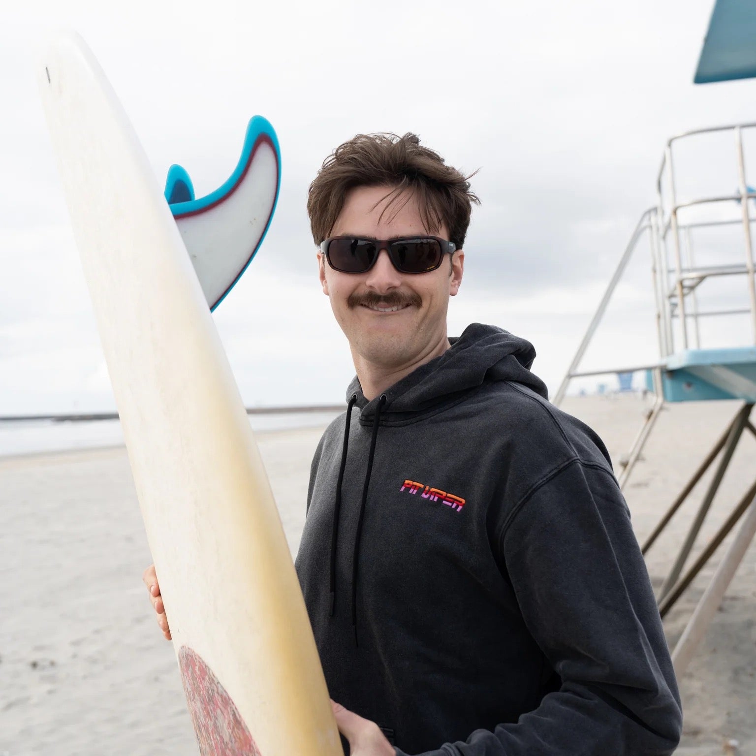 The Somox Landlocked Brown Sunglasses by Pit Viper