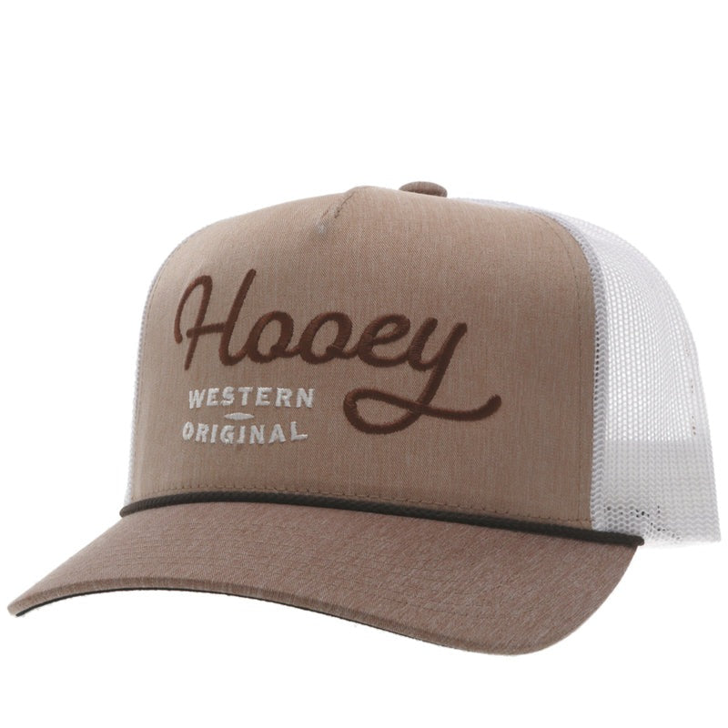 Hooey OG Hat Tan/White