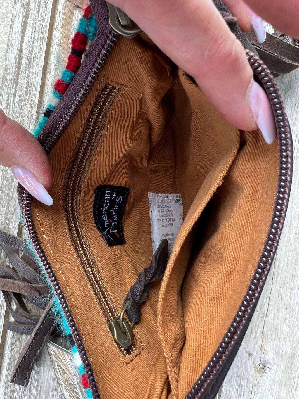 The Ranchette Wristlet Purse-Turquoise