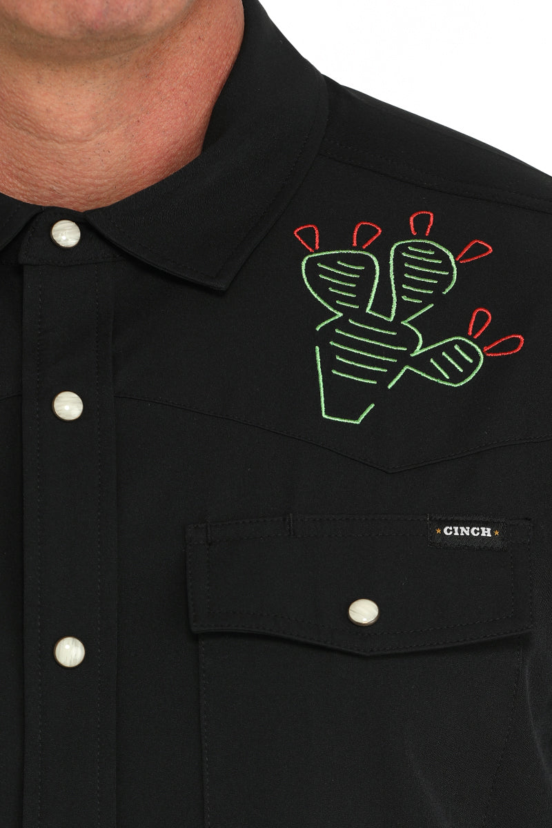 The Texas Road House Pearl Snap Shirt by Cinch