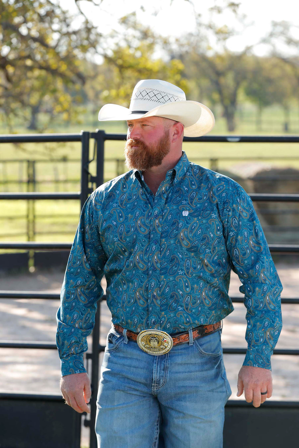 The Wyatt Button Up Shirt by Cinch