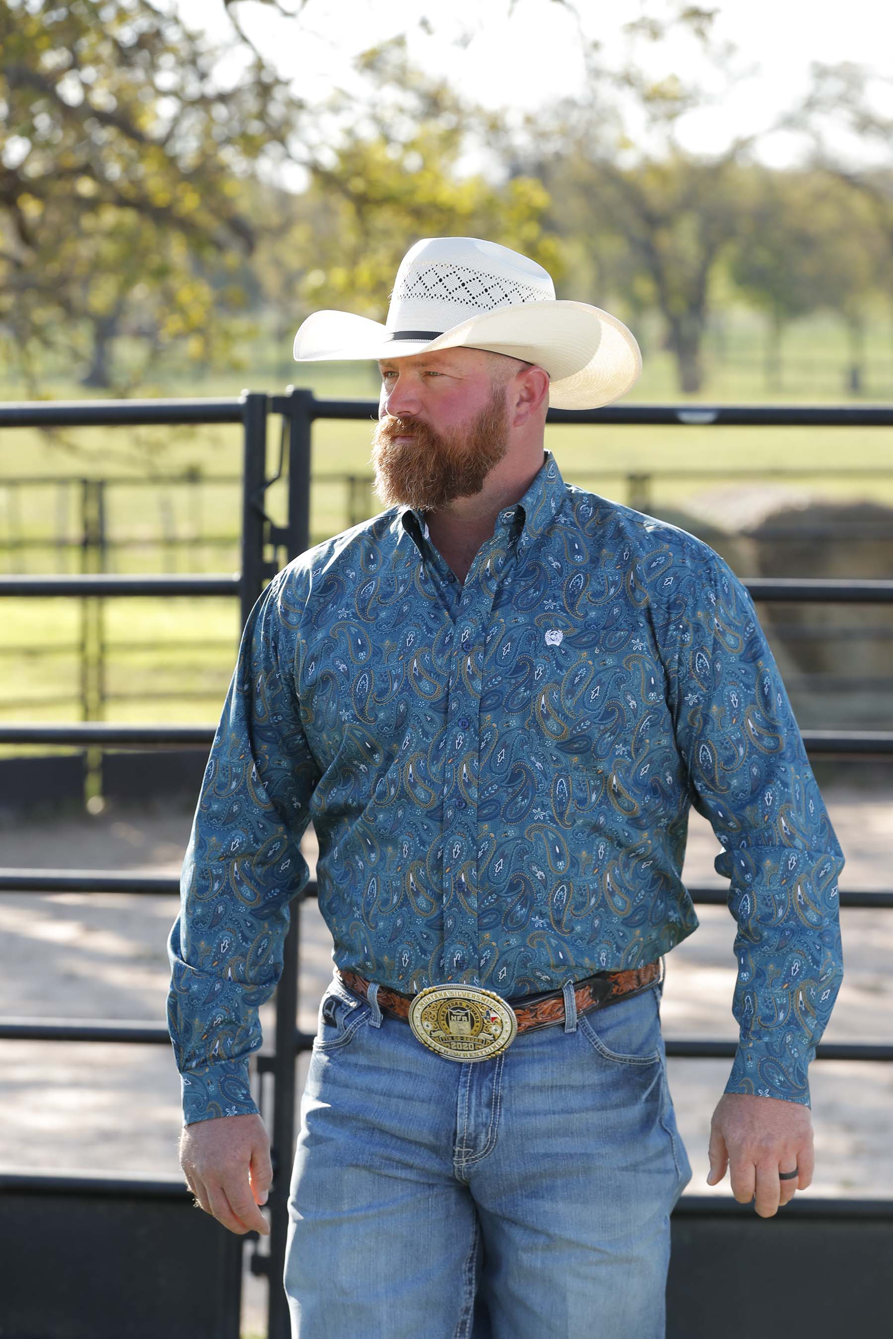 The Wyatt Button Up Shirt by Cinch
