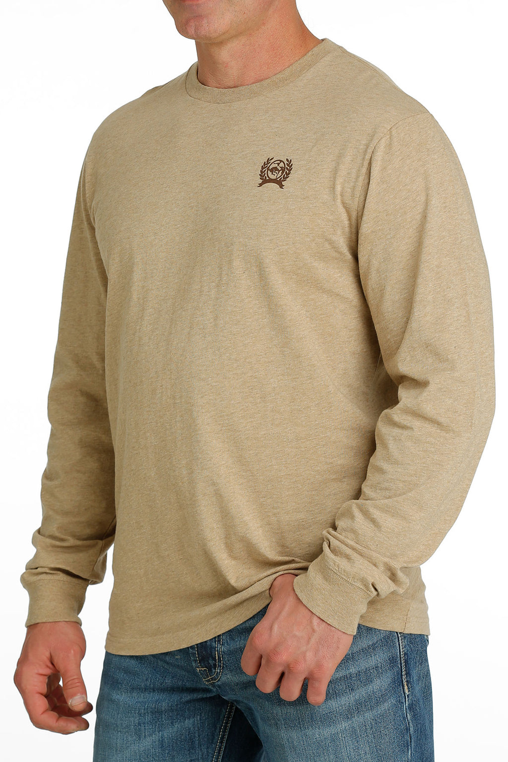 The Wild Jackass Long Sleeve Tan Tee by Cinch