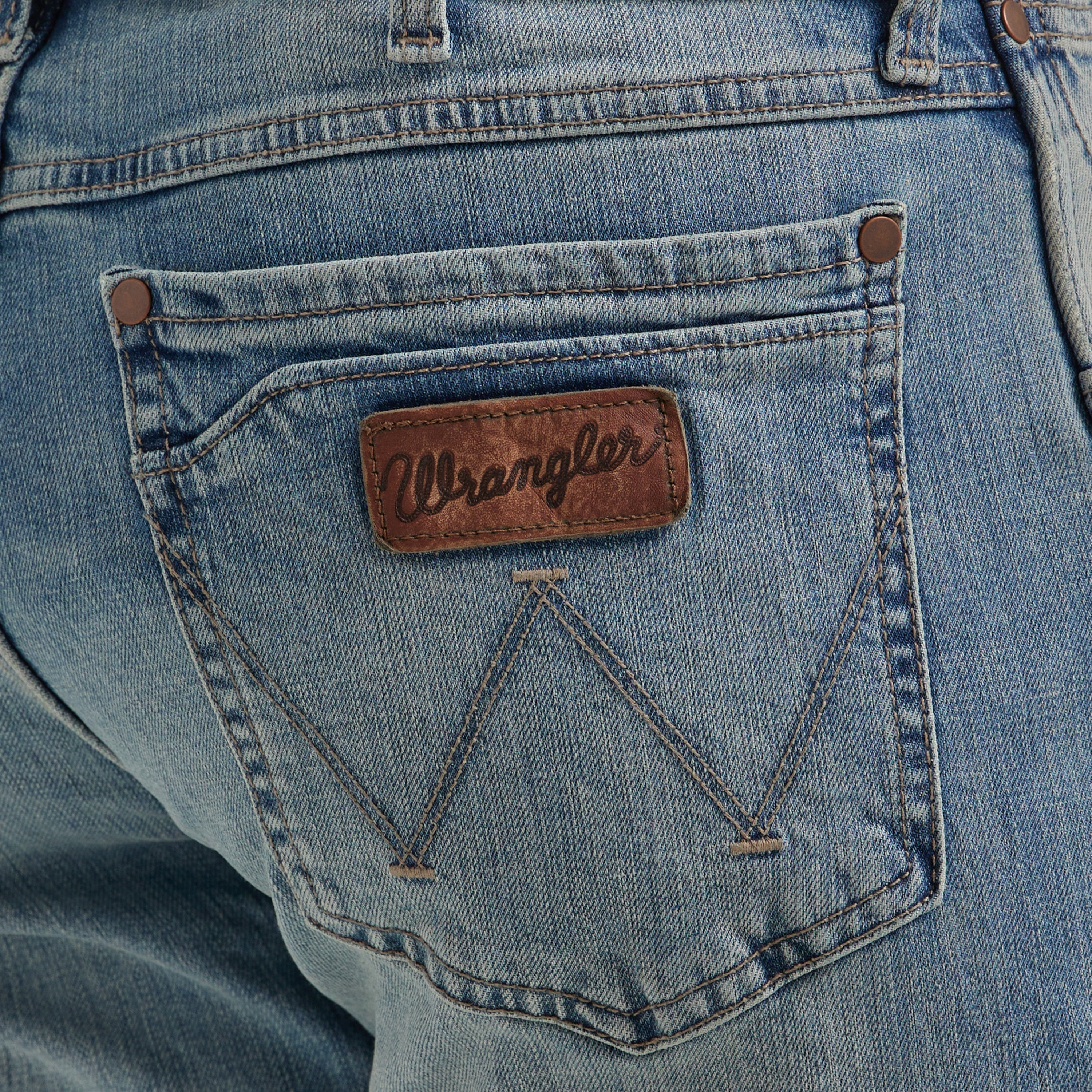 Jacksboro Slim Straight Cut Jeans by Wrangler