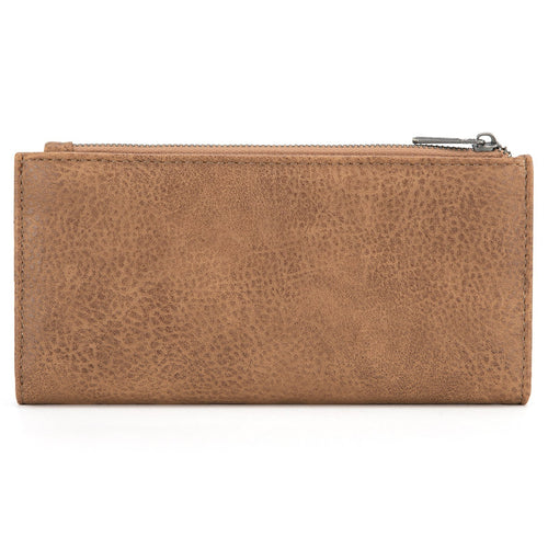 Boot Stitch Babe Wallet by Wrangler in Khaki