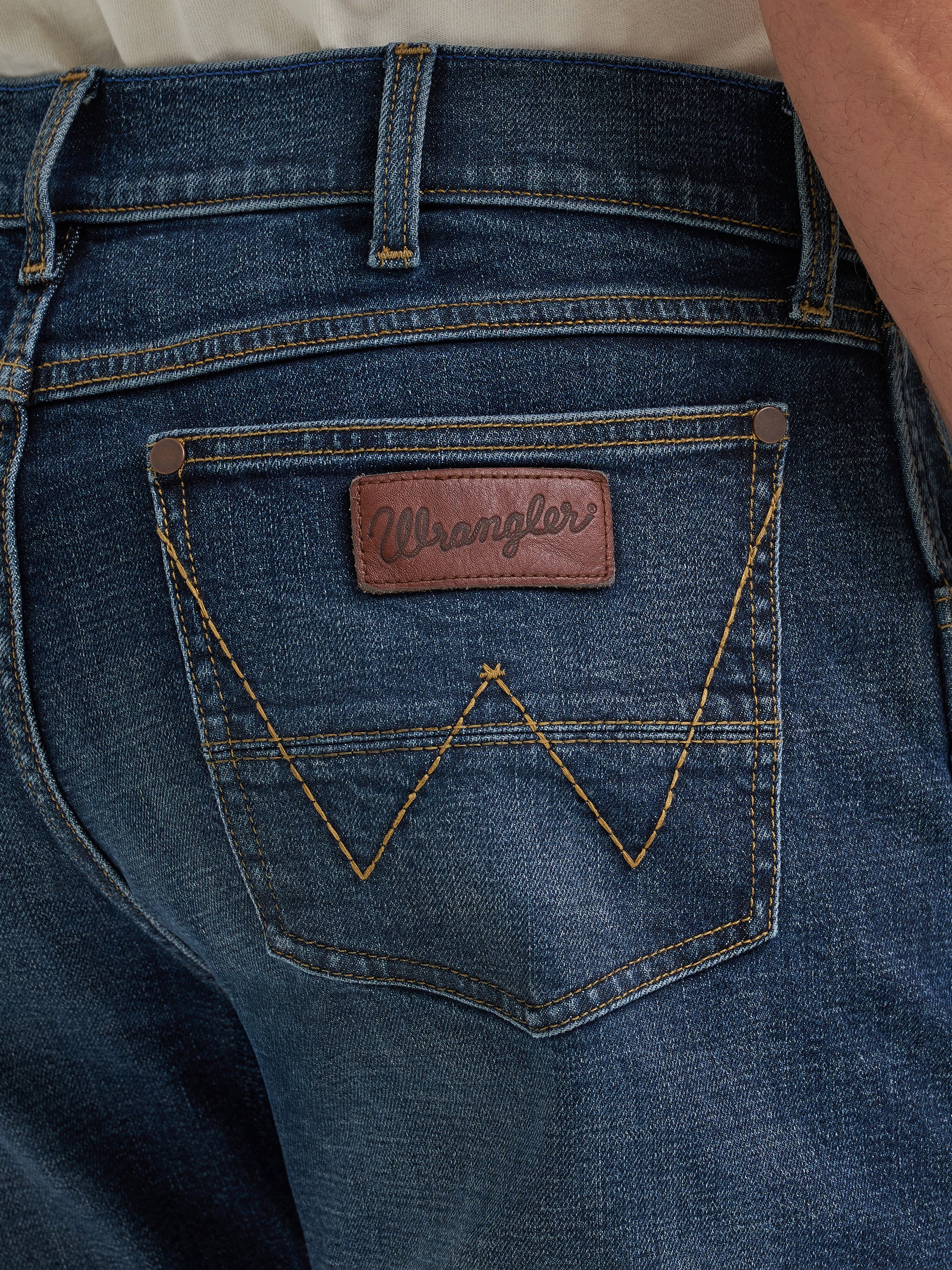 The Hoffman Retro Slim Boot Jeans by Wrangler