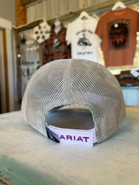 Ariat Bubble Gum Howdy Hat - Pink