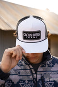 Cactus Ropes by Hooey White/Black Hat