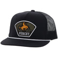 Punchy Trucker Hat By Hooey - Black