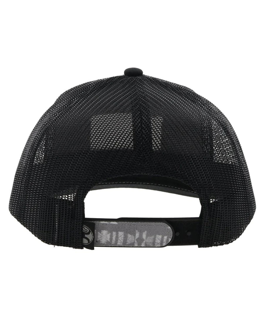 Doc Holiday Hat by Hooey in Grey/Black Aztec