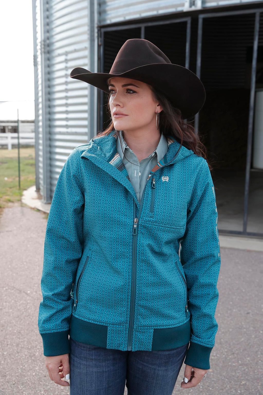 The Women's Lethbridge Bonded Hooded Jacket by Cinch