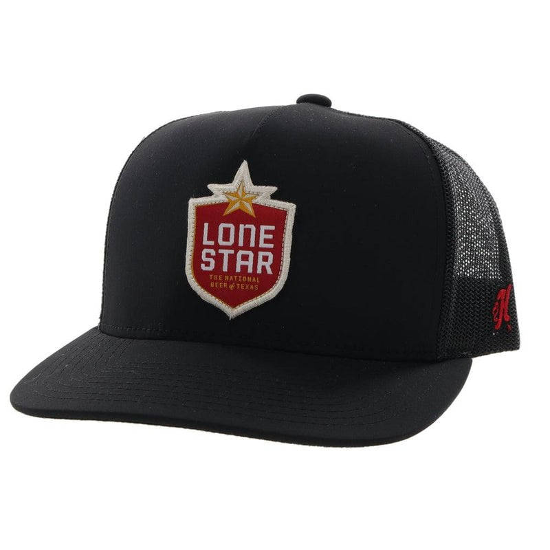 Lone Star Hat by Hooey Black/Red Patch