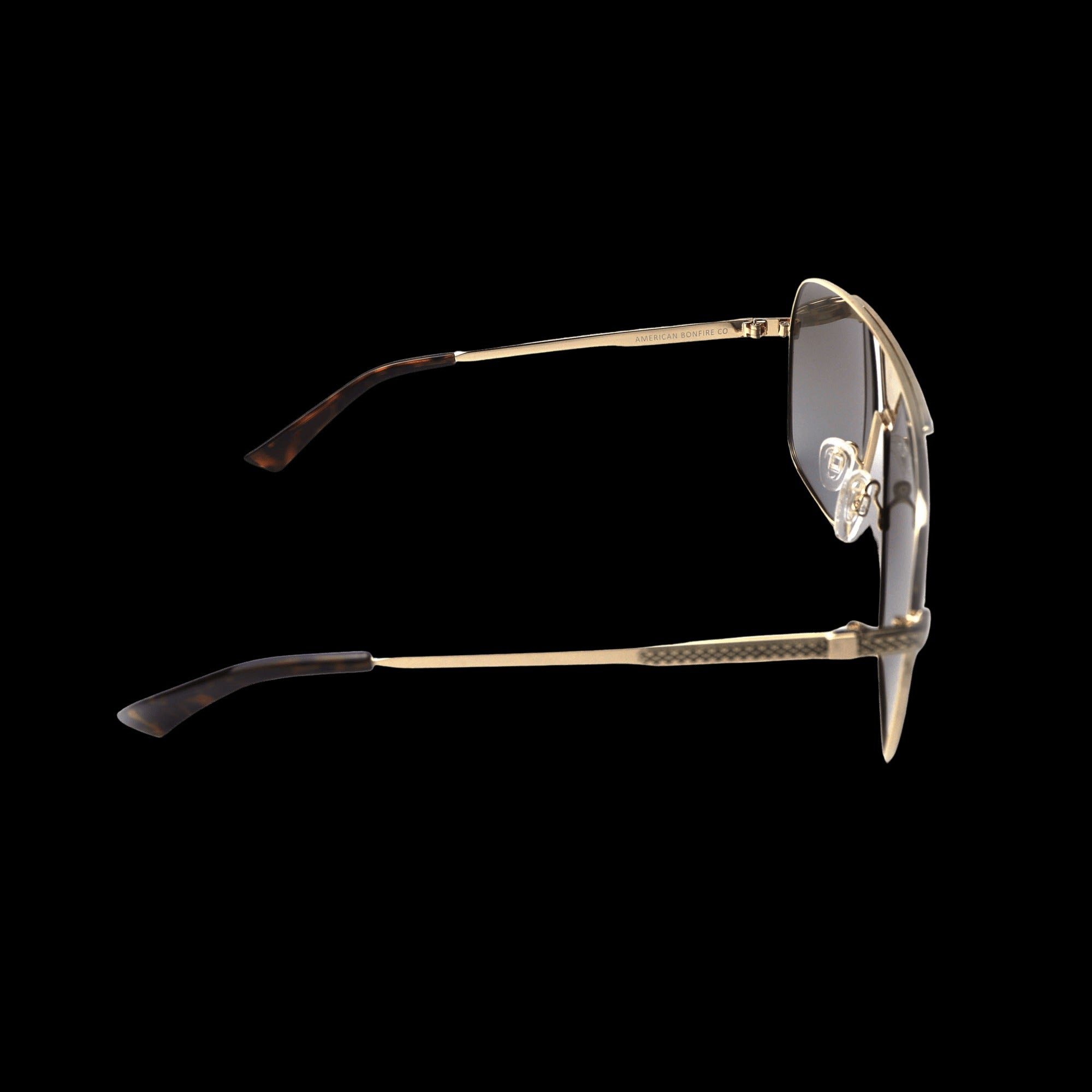 West Sunglasses By American Bonfire (Gold)