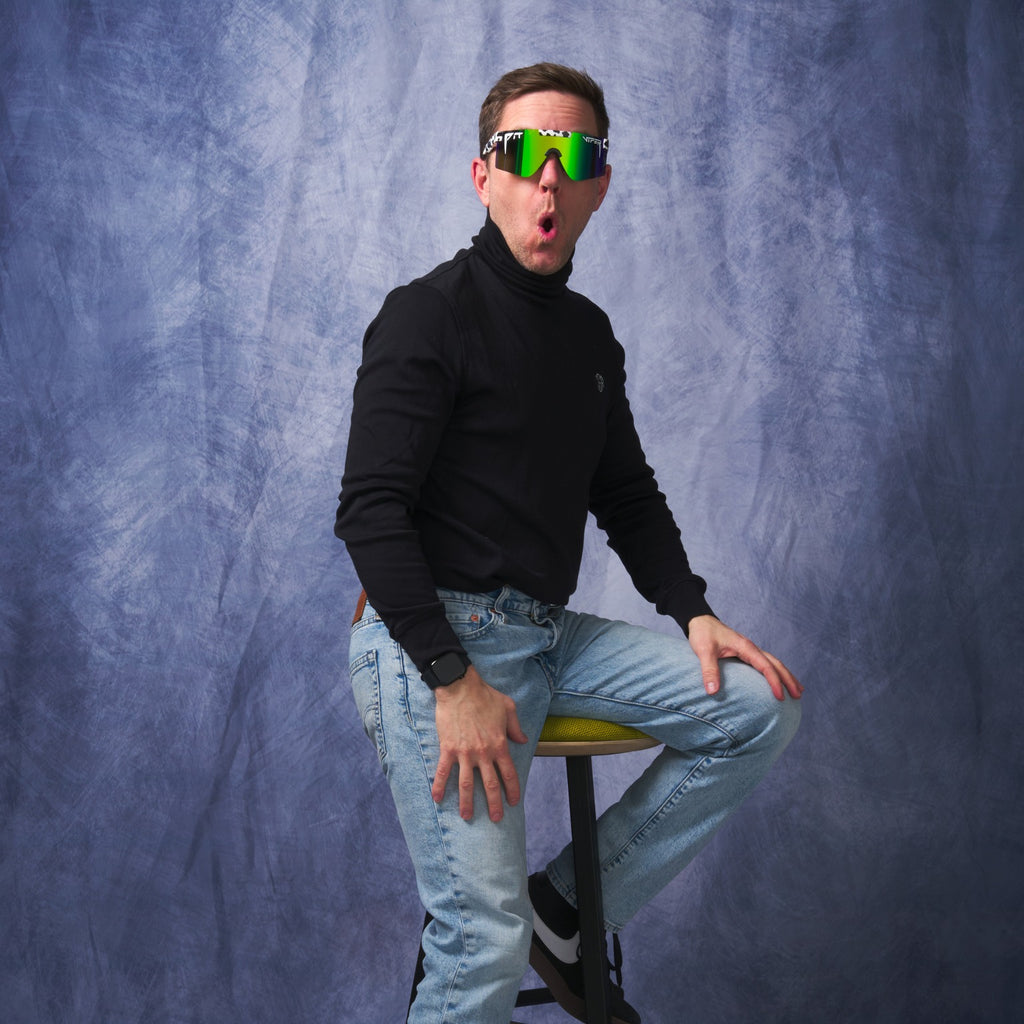The Original 2.0 Cowabunga HDPV Polarized Blue-Green Sunglasses by Pit Viper - Regular